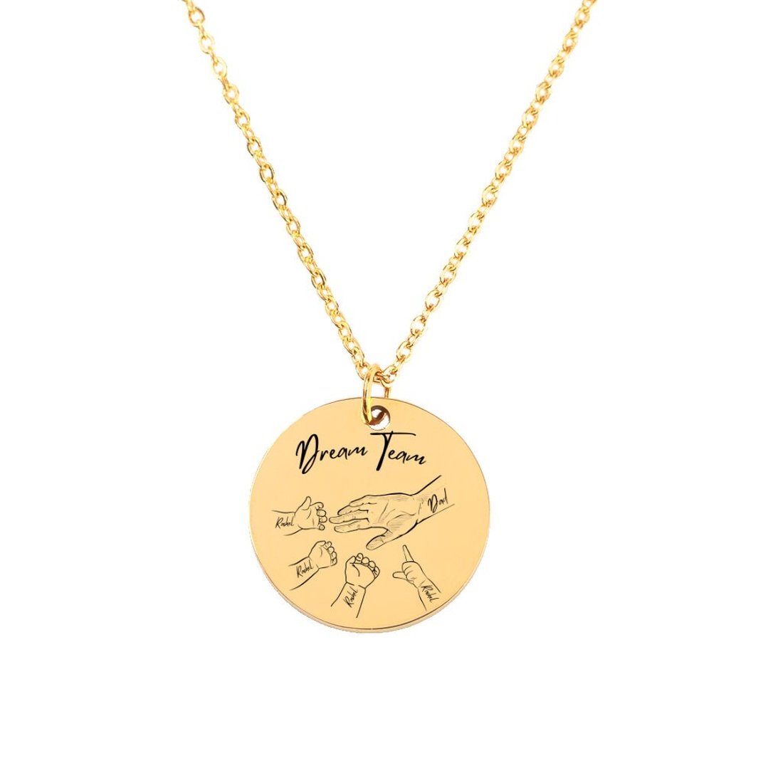 Dad Kids Necklace - Personalizable Jewelry