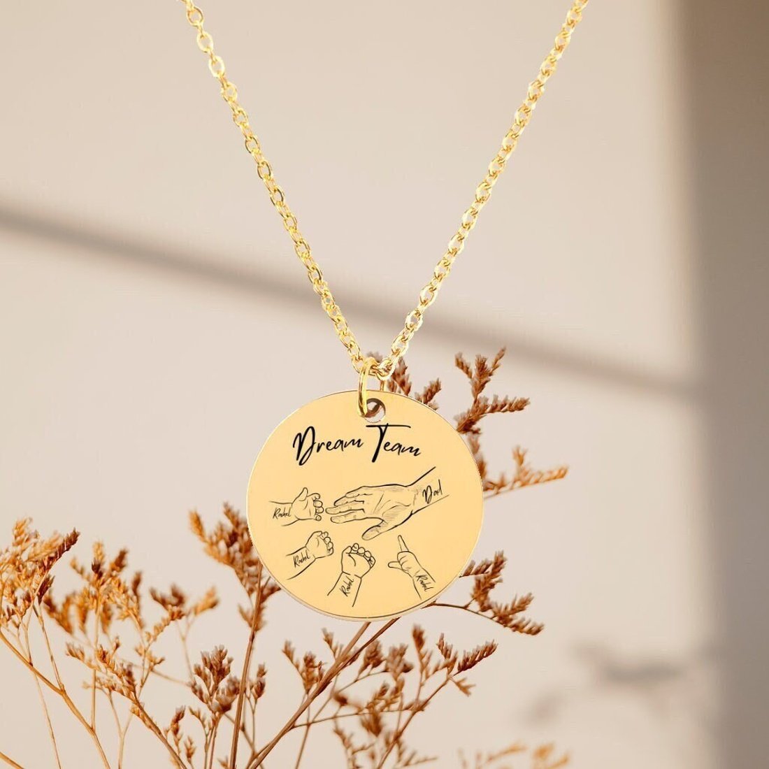 Dad Kids Necklace - Personalizable Jewelry