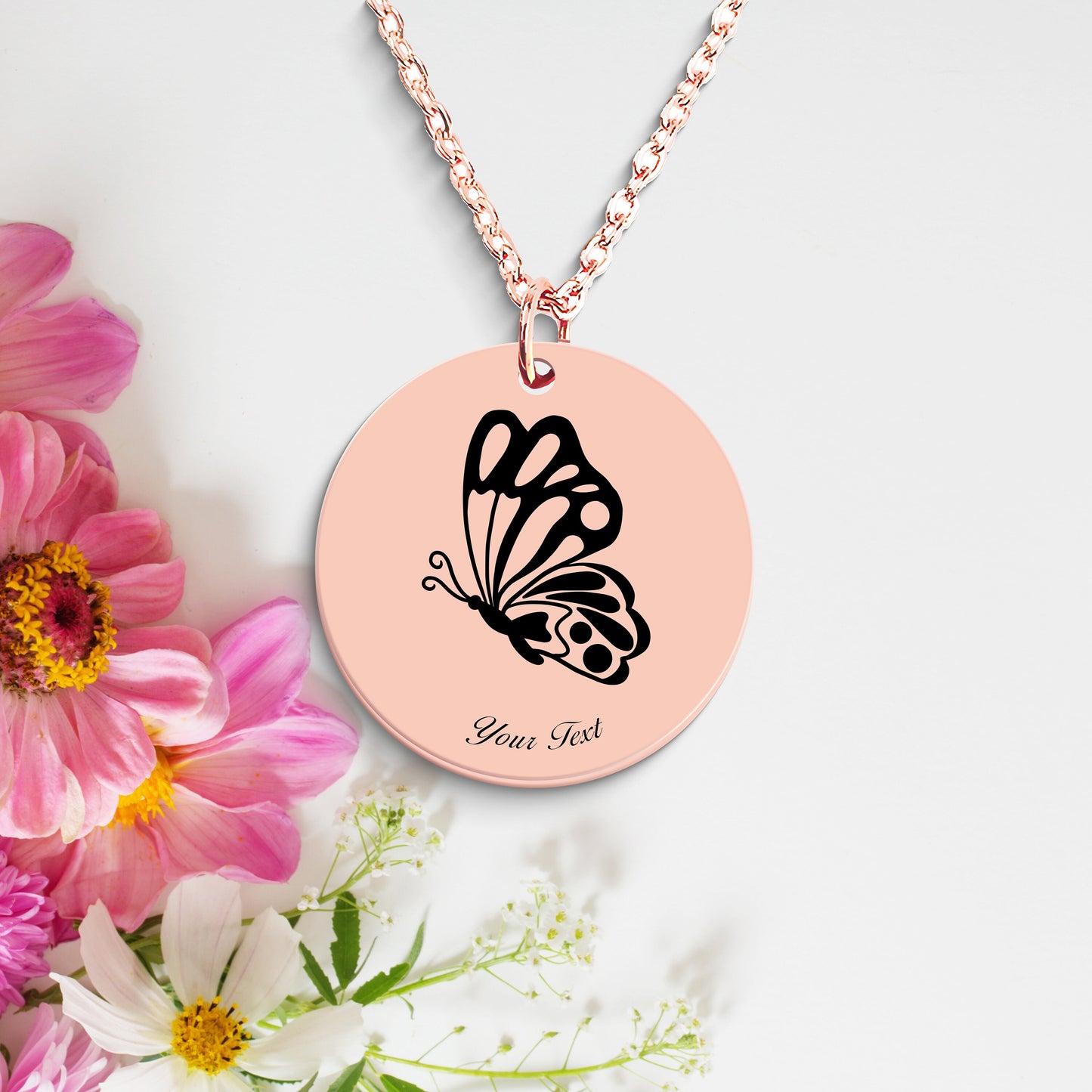 Butterfly Necklace- Personalize it