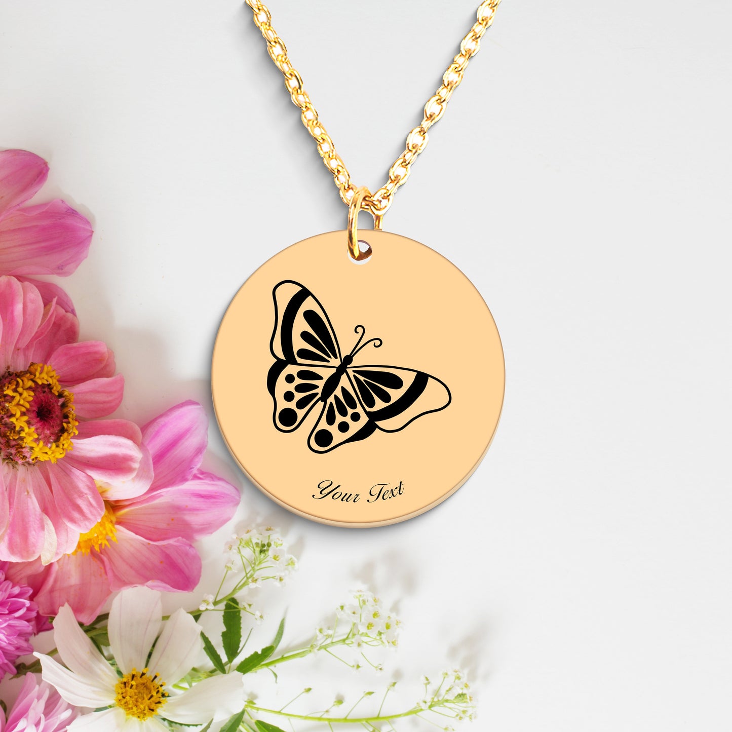 Butterfly Necklace- Personalize it