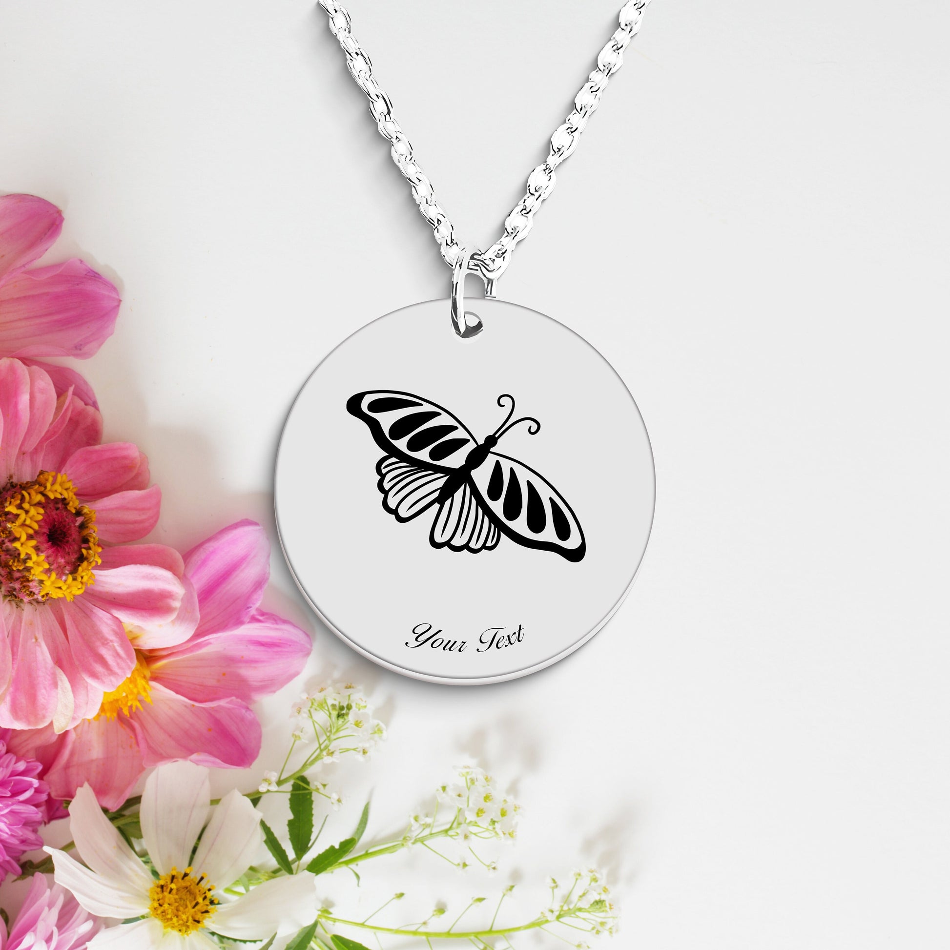 Butterfly Necklace- Personalize it