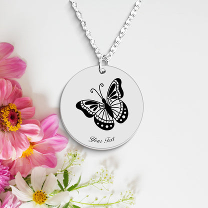 Butterfly Necklace- Personalize it