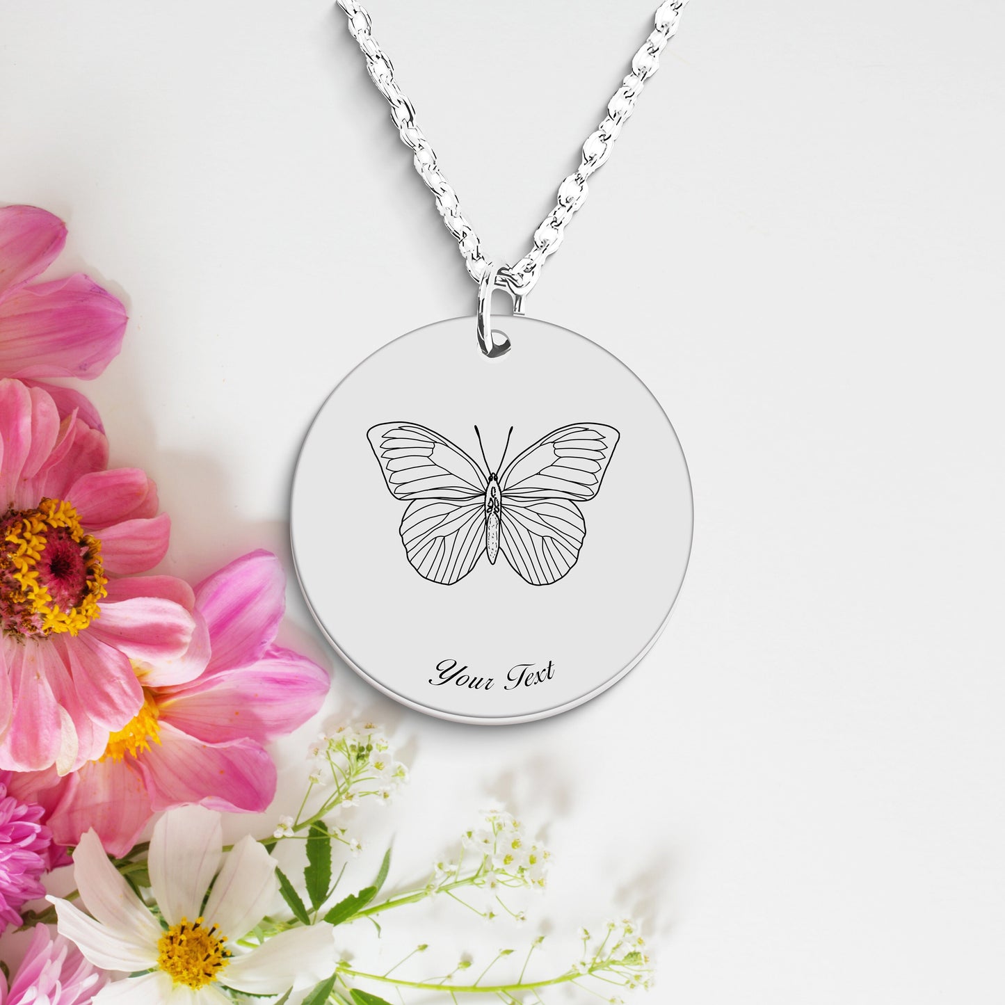 Butterfly Necklace- Personalize it