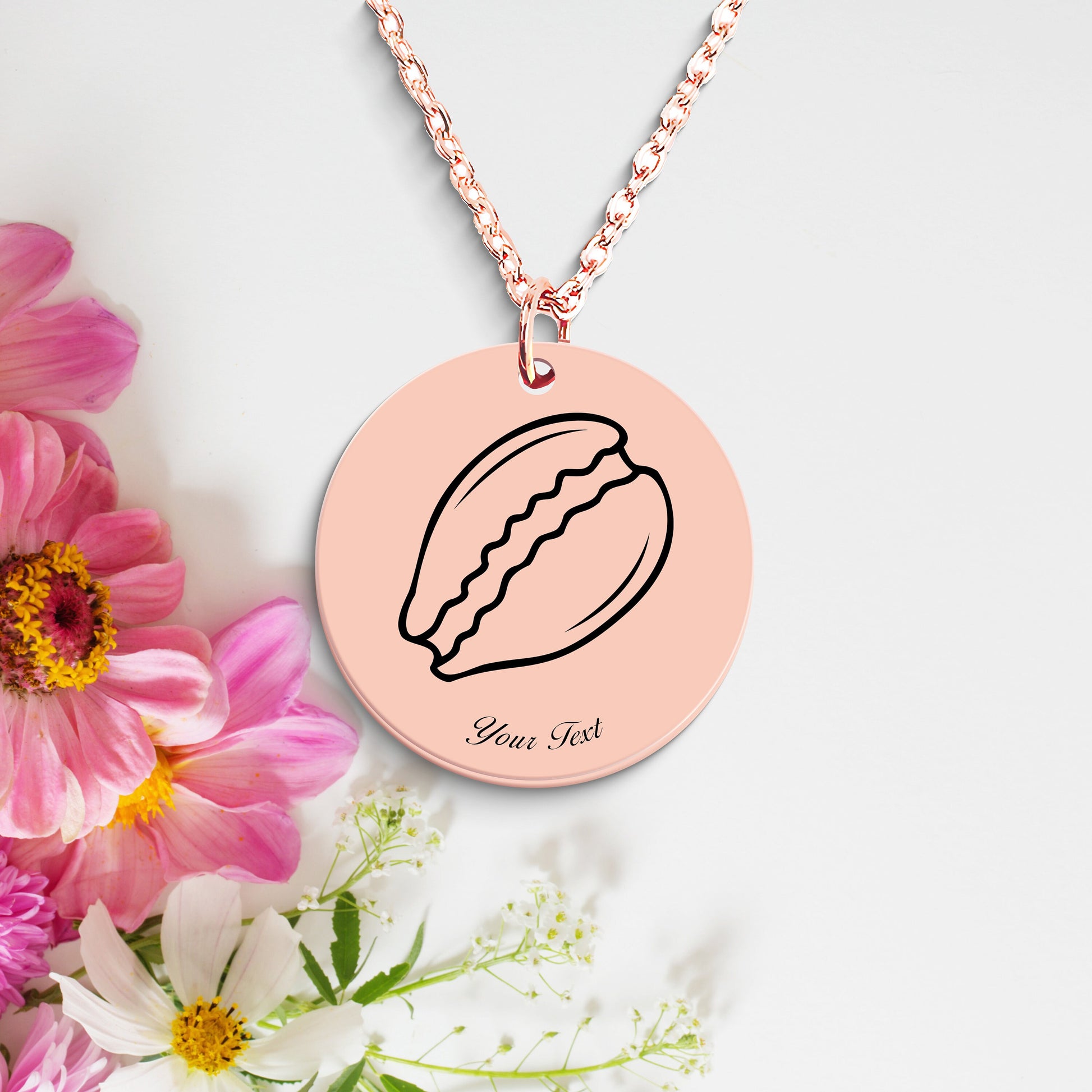 Seashell Necklace - Personalizable Gift