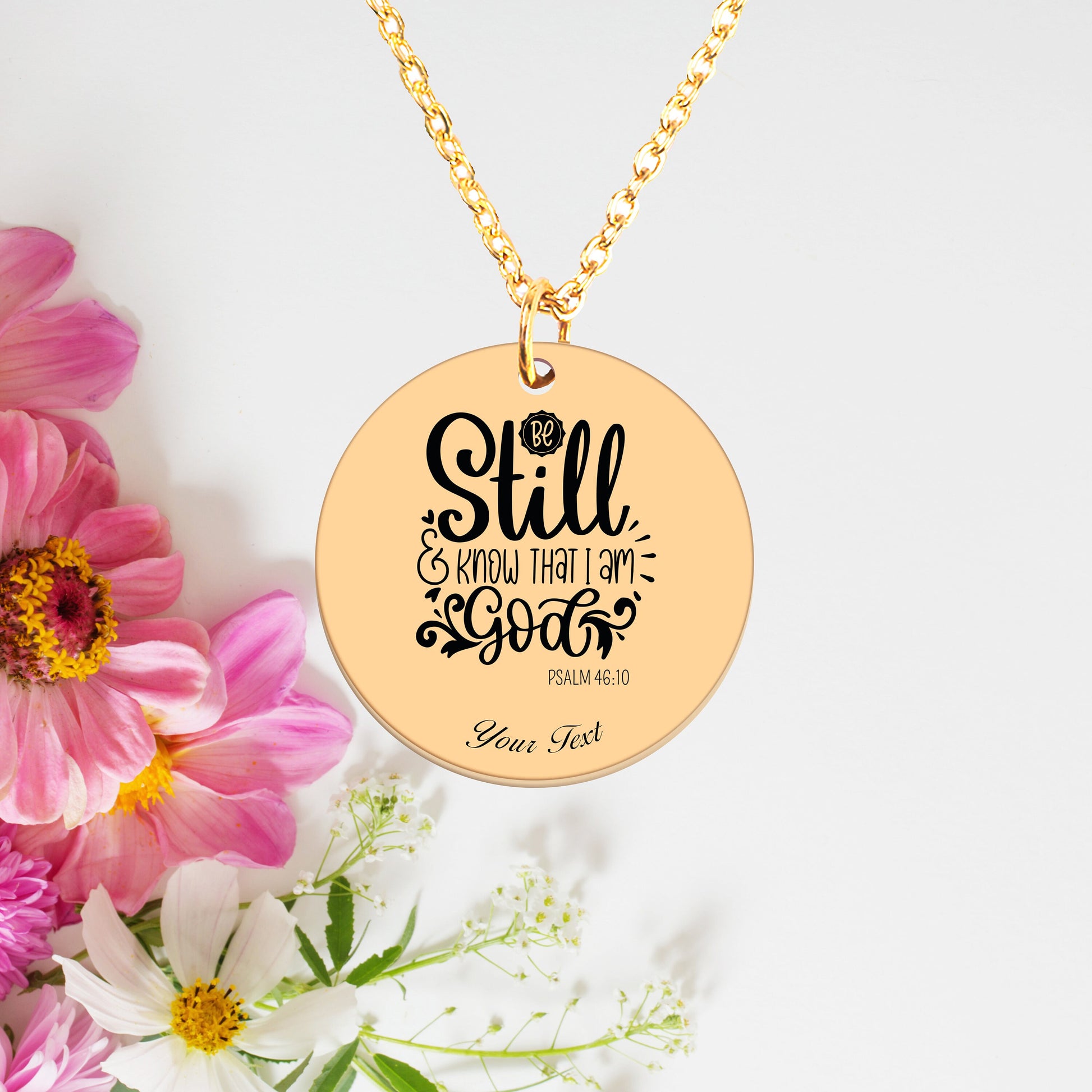 Christian Name Necklace - Personalizable Jewelry