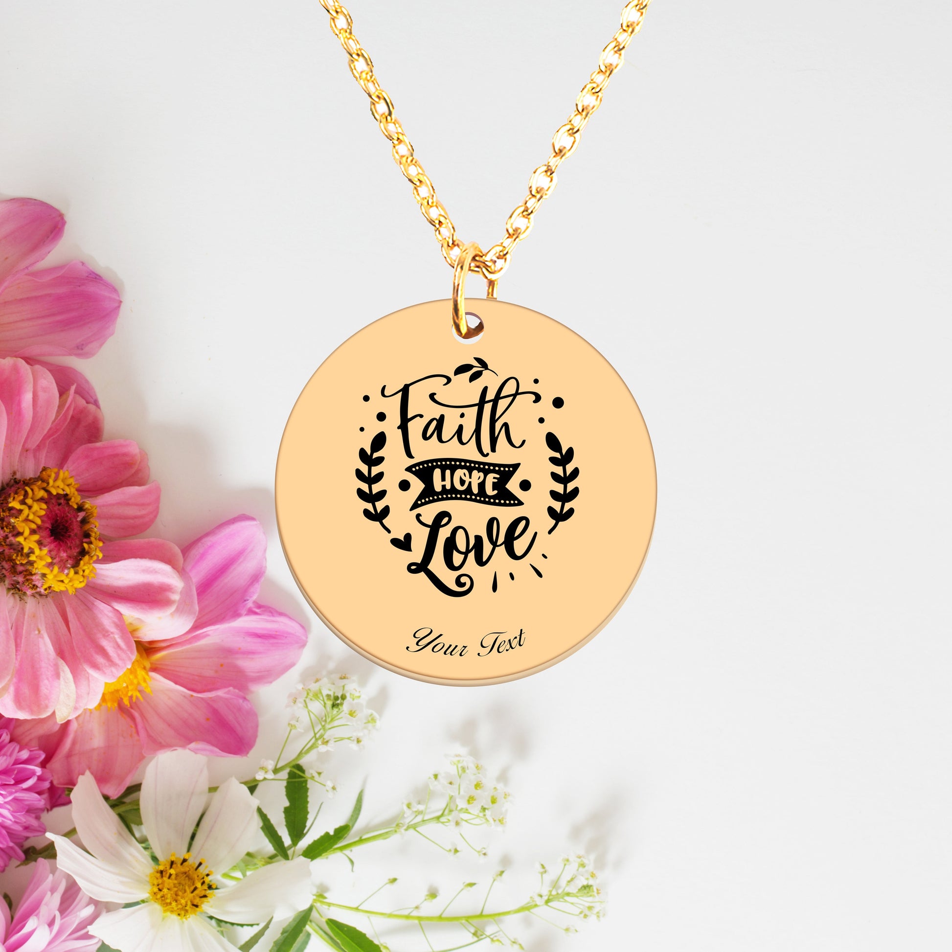 Christian Name Necklace - Personalizable Jewelry