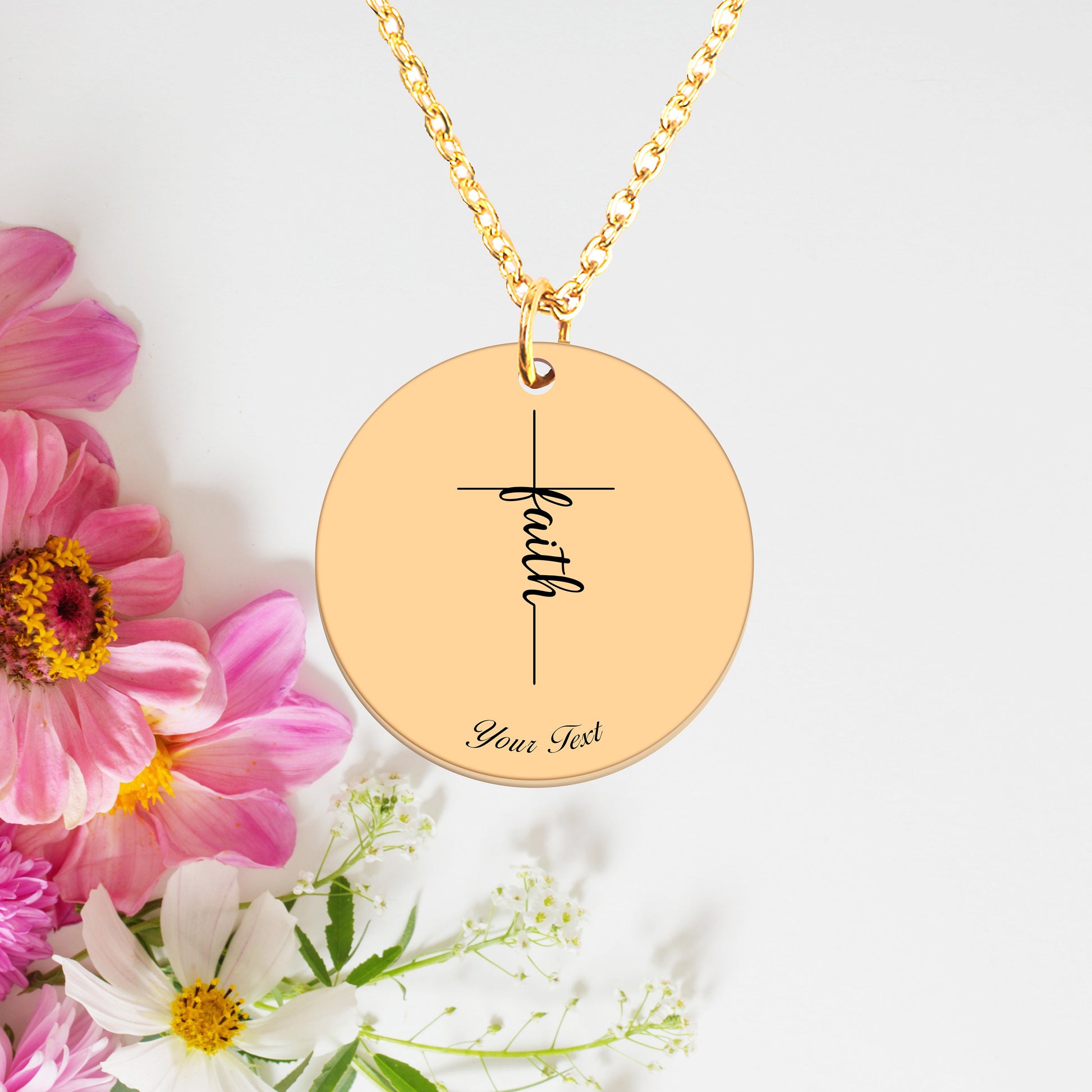 Christian Name Necklace - Personalizable Jewelry