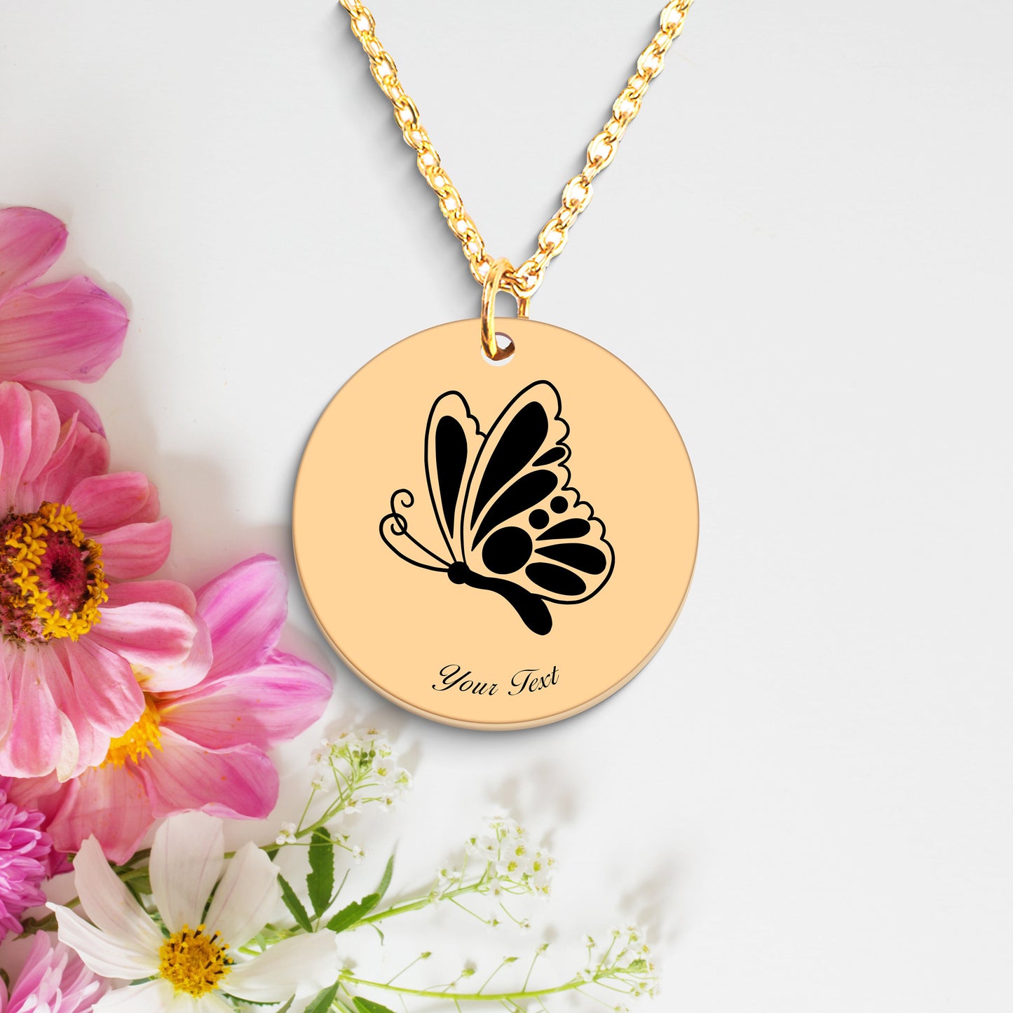 Butterfly Necklace- Personalize it