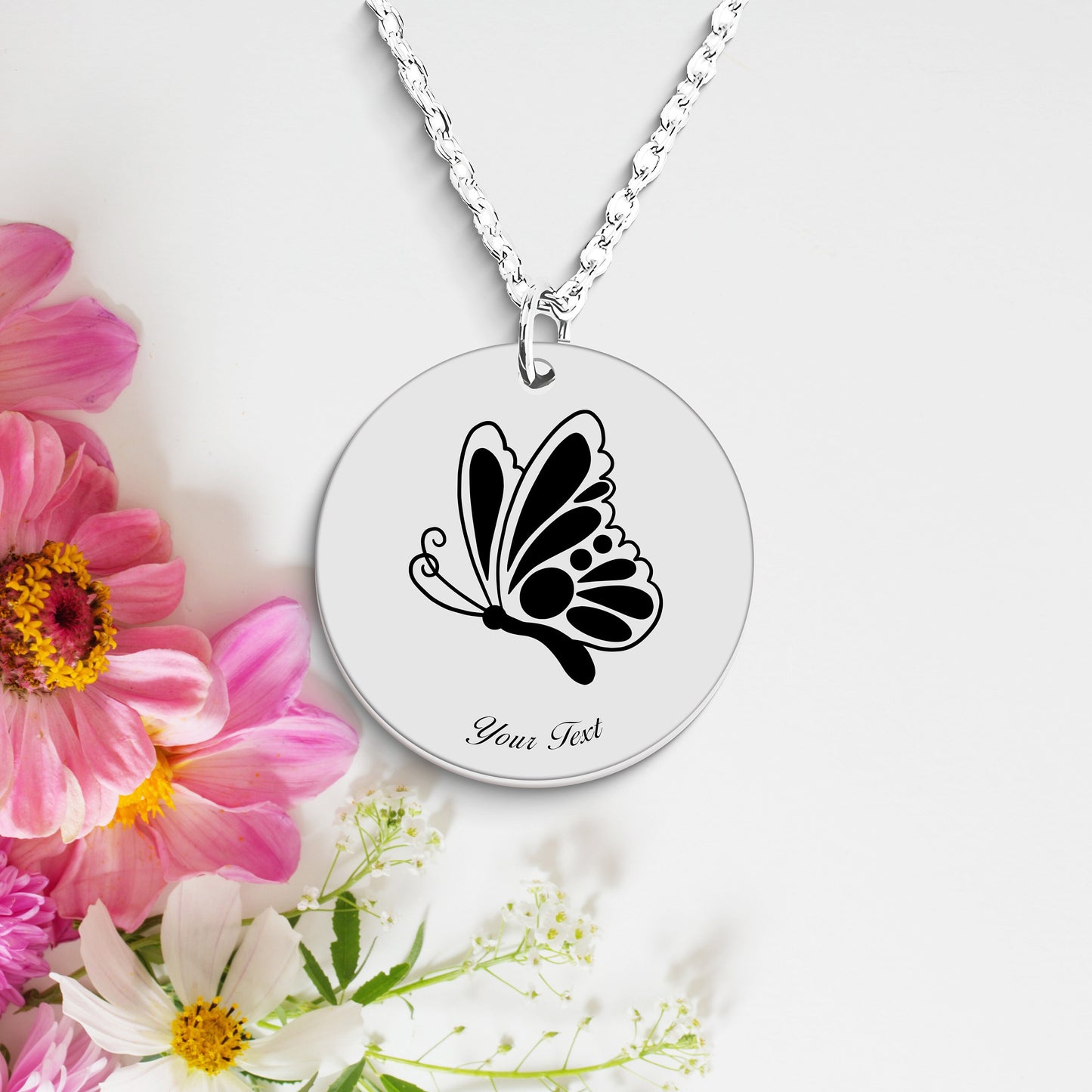 Butterfly Necklace- Personalize it