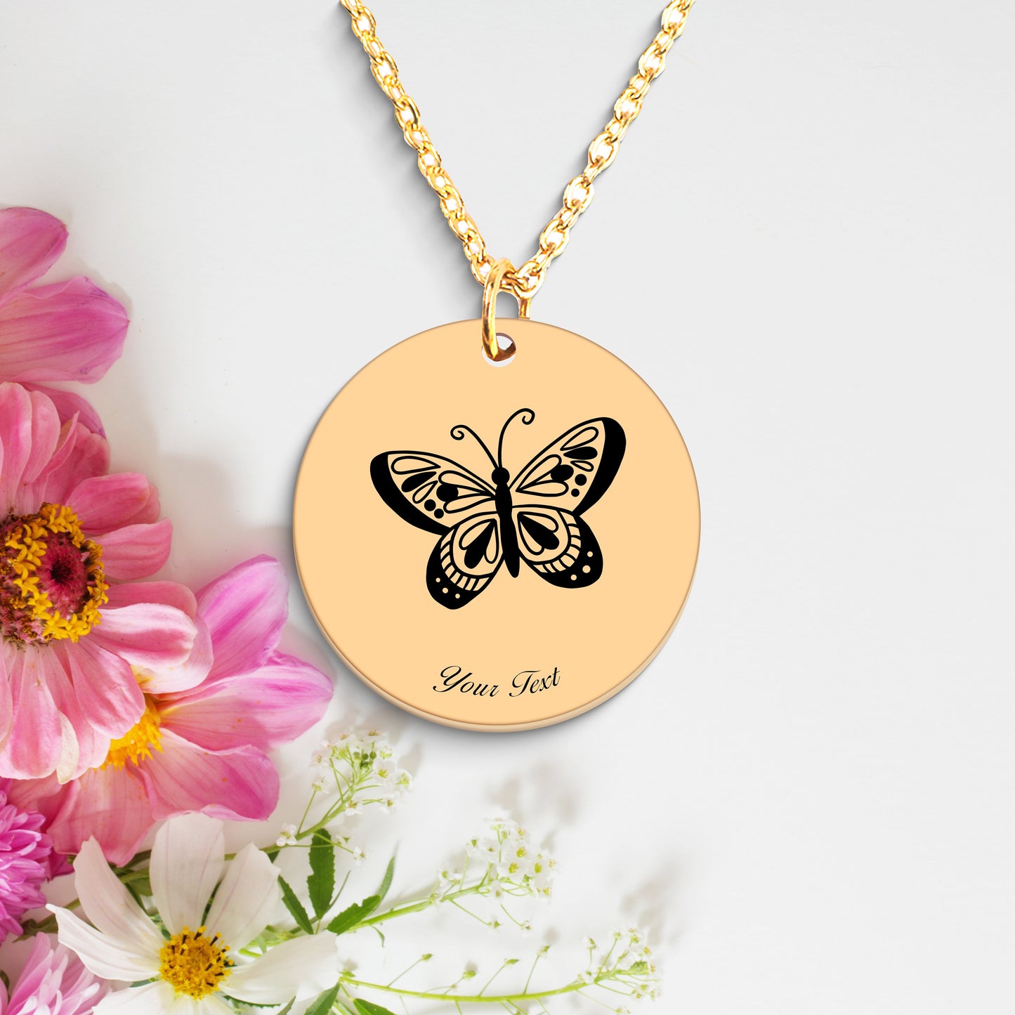 Butterfly Necklace- Personalize it