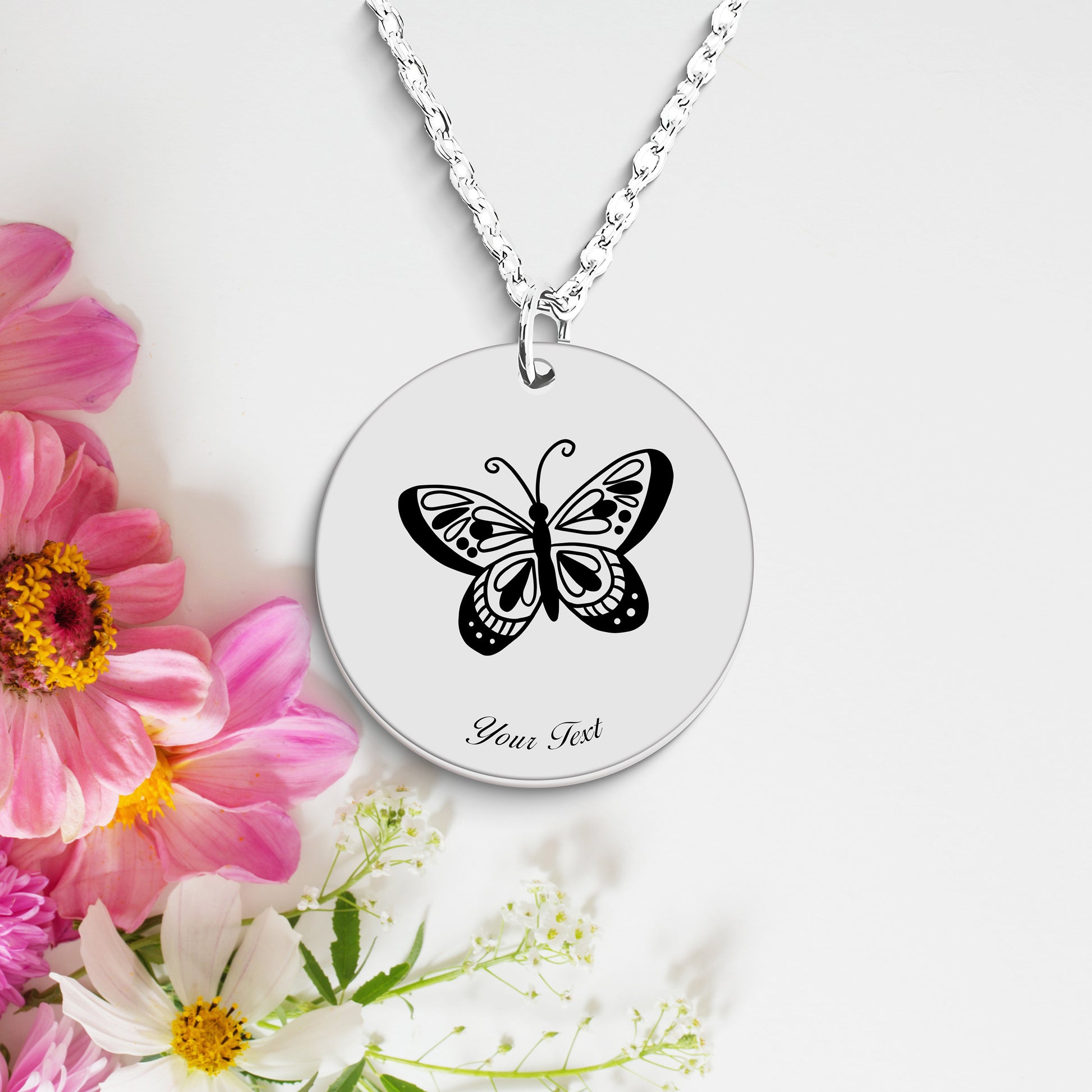 Butterfly Necklace- Personalize it