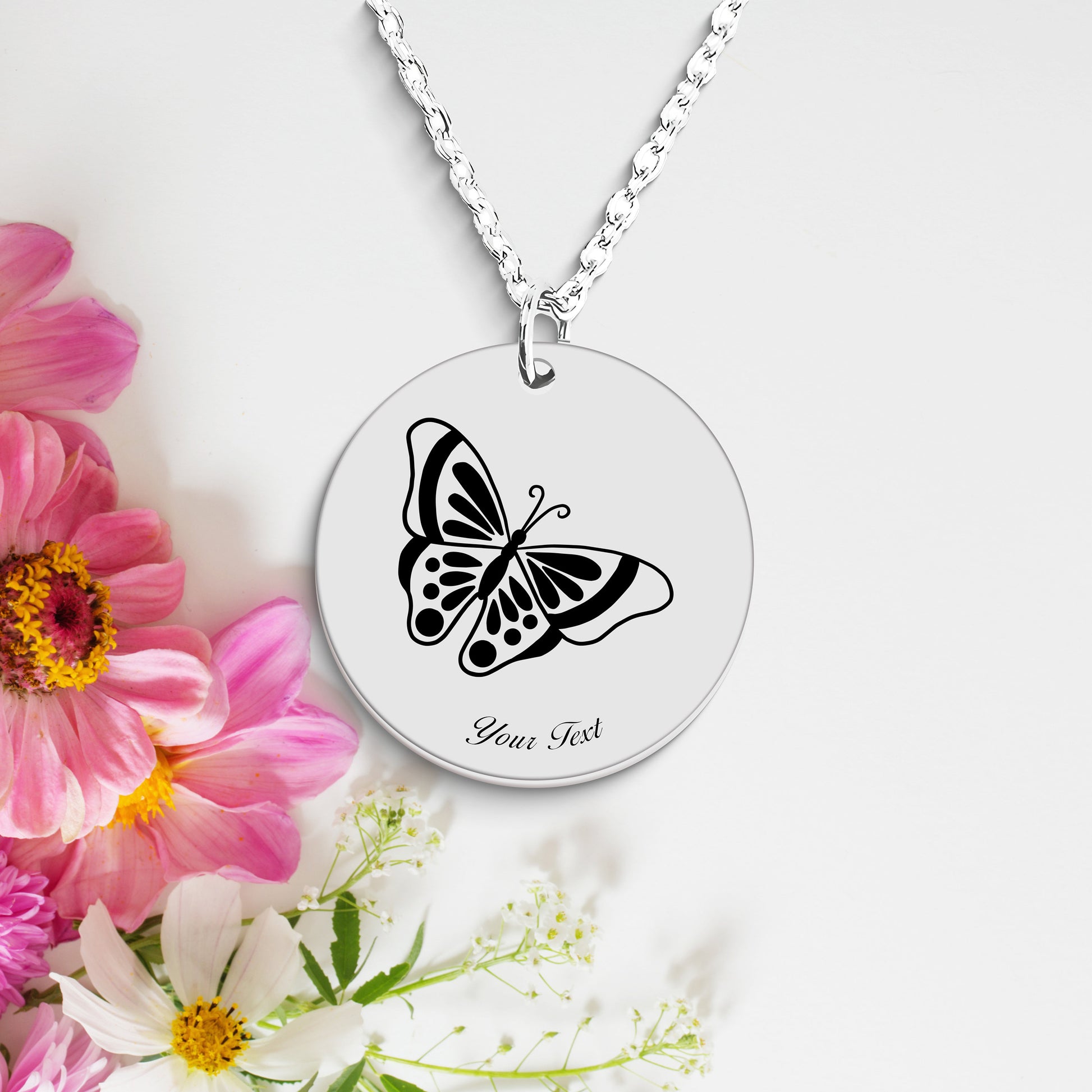 Butterfly Necklace- Personalize it