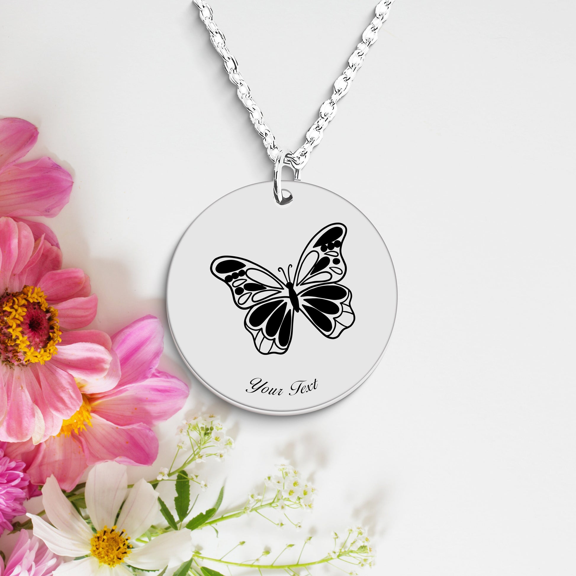 Butterfly Necklace- Personalize it