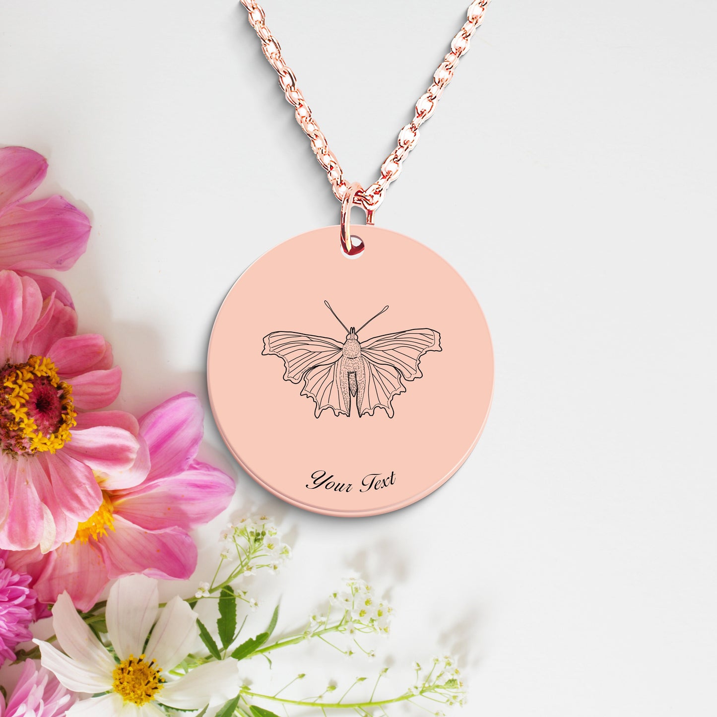 Butterfly Necklace- Personalize it