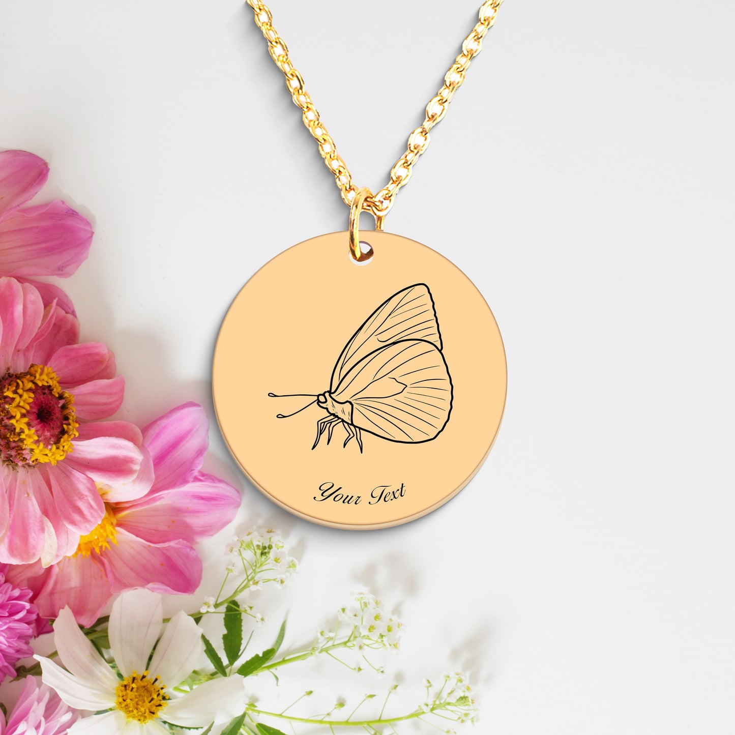 Butterfly Necklace- Personalize it