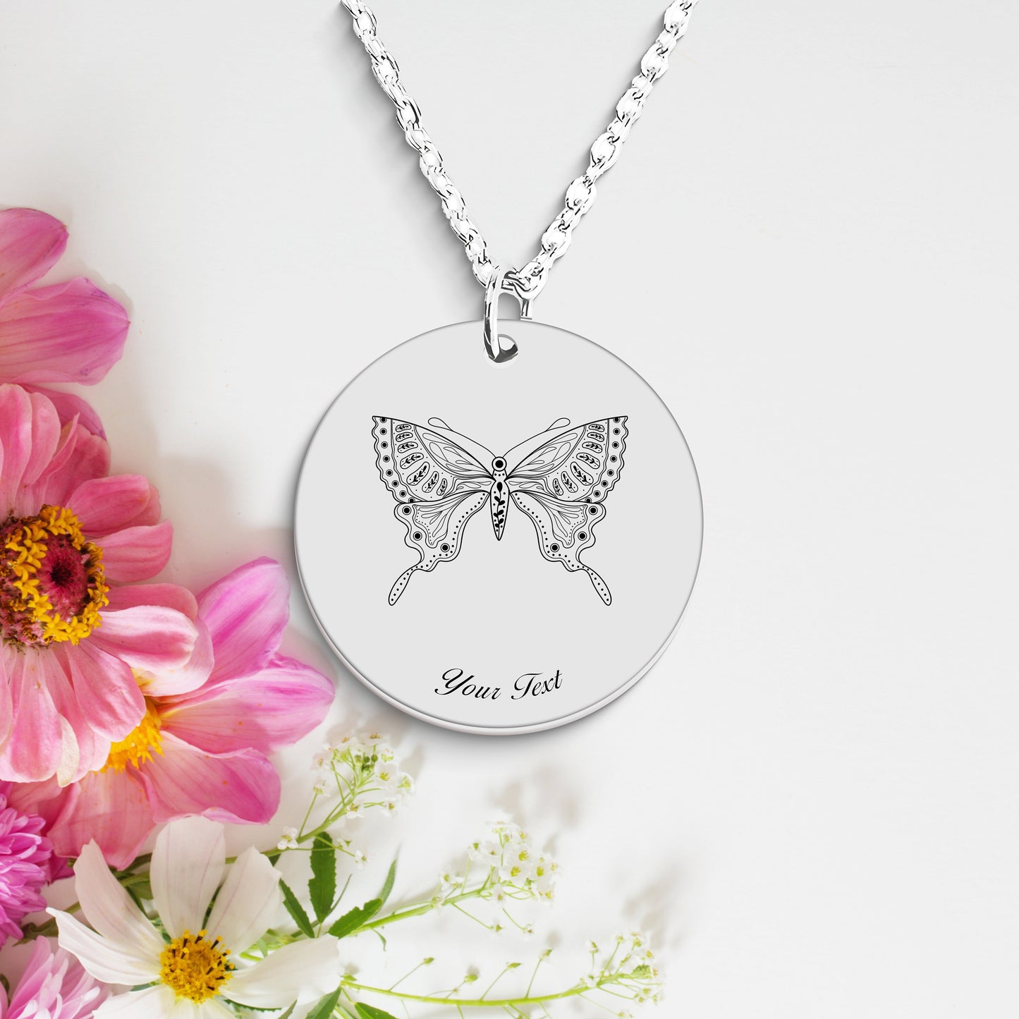 Butterfly Necklace- Personalize it