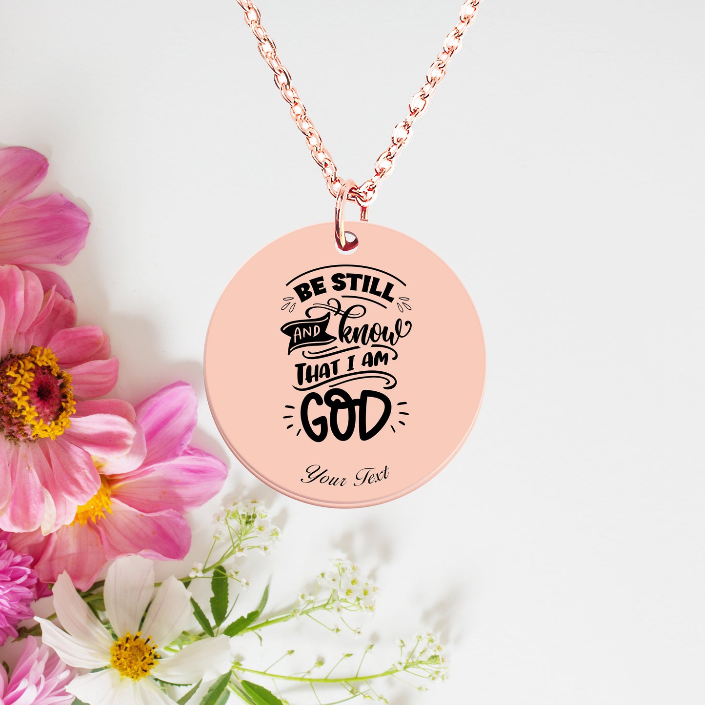 Christian Name Necklace - Personalizable Jewelry