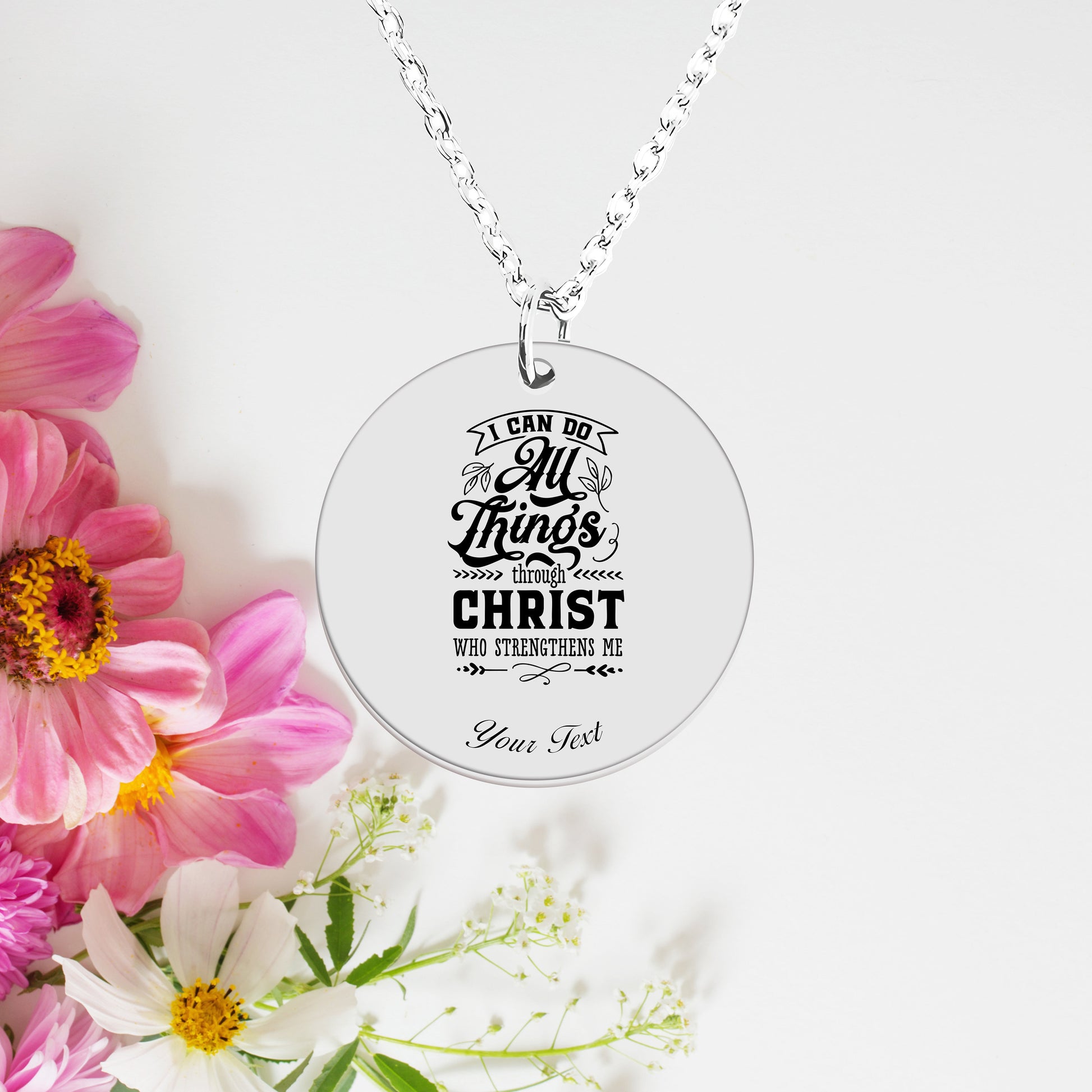 Christian Name Necklace - Personalizable Jewelry