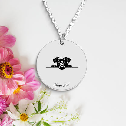 Personalized Pet Portrait Necklace - Personalize it